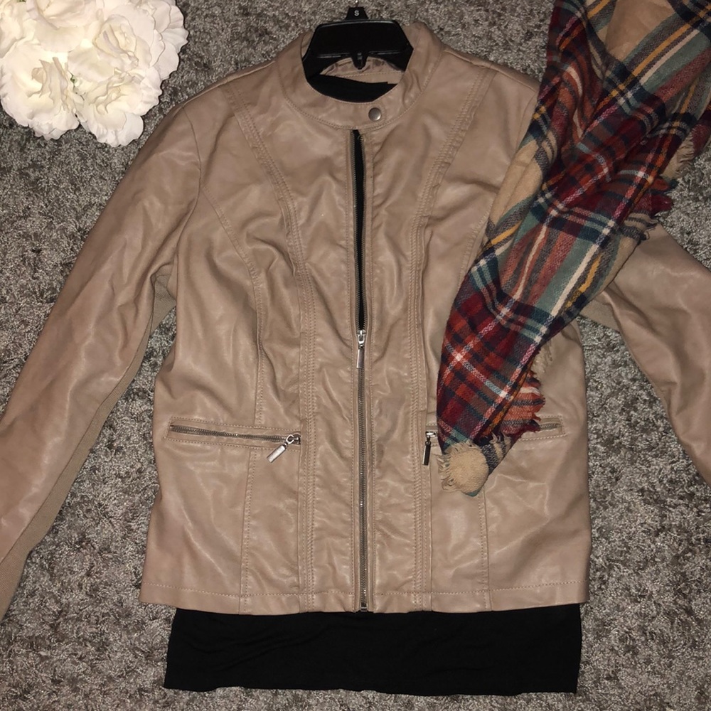 Tan Leather Jacket
